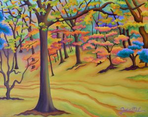 Rainbow Valley - oil on canvas - 11" x 14" - USD $500