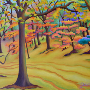 Rainbow Valley - oil on canvas - 11" x 14" - USD $500