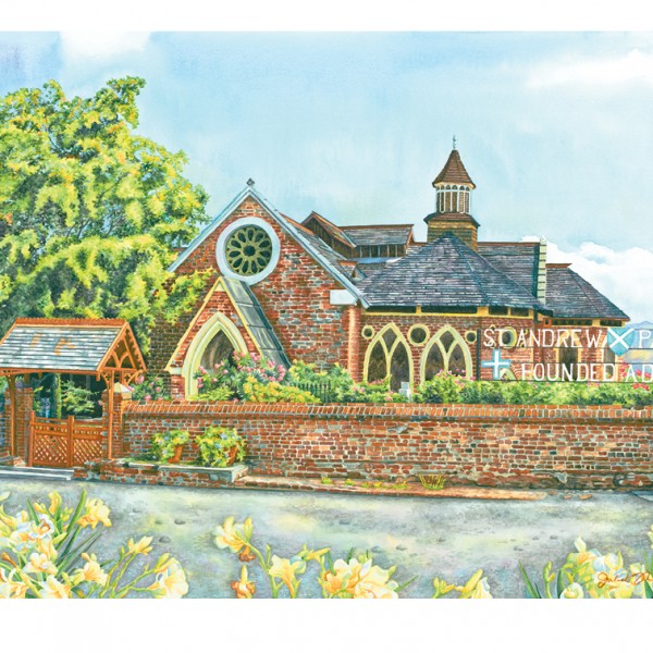 A Watercolour Tribute to Historic Jamaican Churches Juliet Thorburn