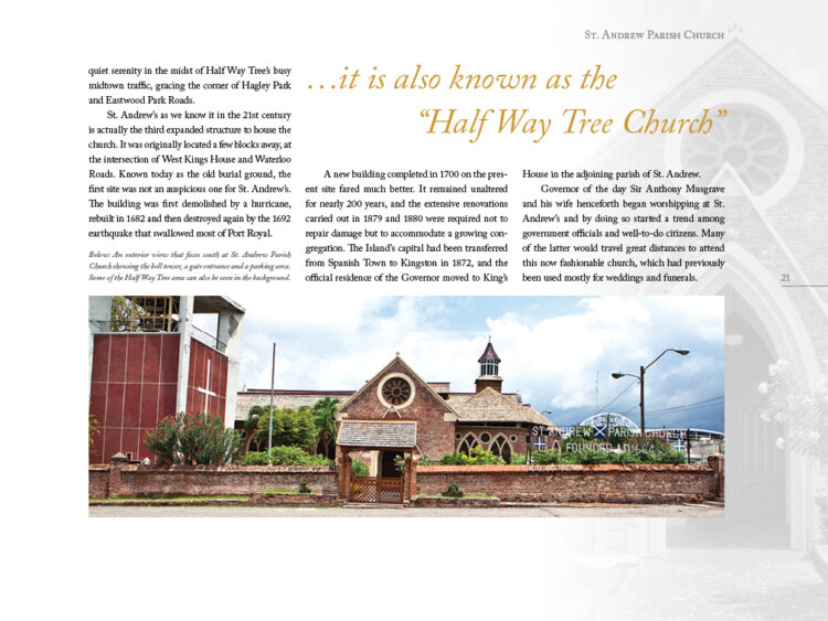 A Watercolour Tribute to Historic Churches of Jamaica by Juliet Thorburn - page 21
